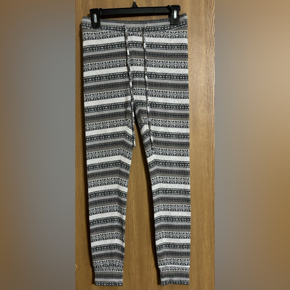 Express Warm Leggings small Grey, White And Black color